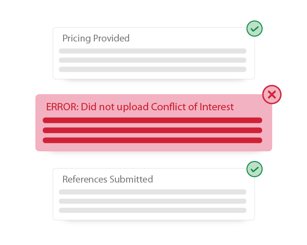 rfp question validation